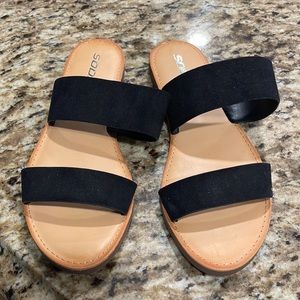 Black Sandals NWOT